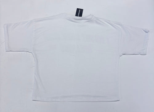 OUTOFREGION oversized cropped cotton t-shirt