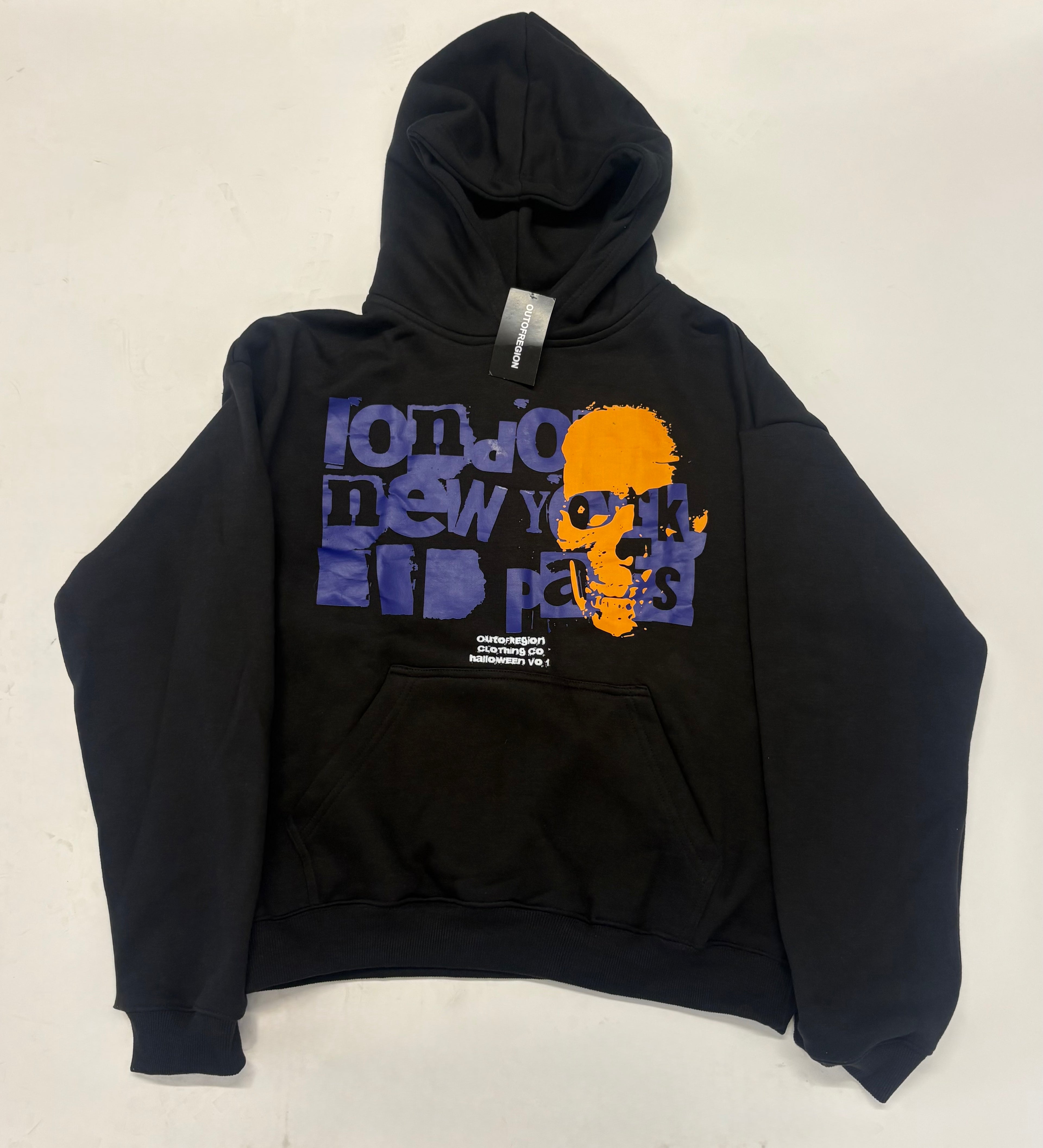 OUTOFREGION Halloween edition heavyweight cotton hoodie