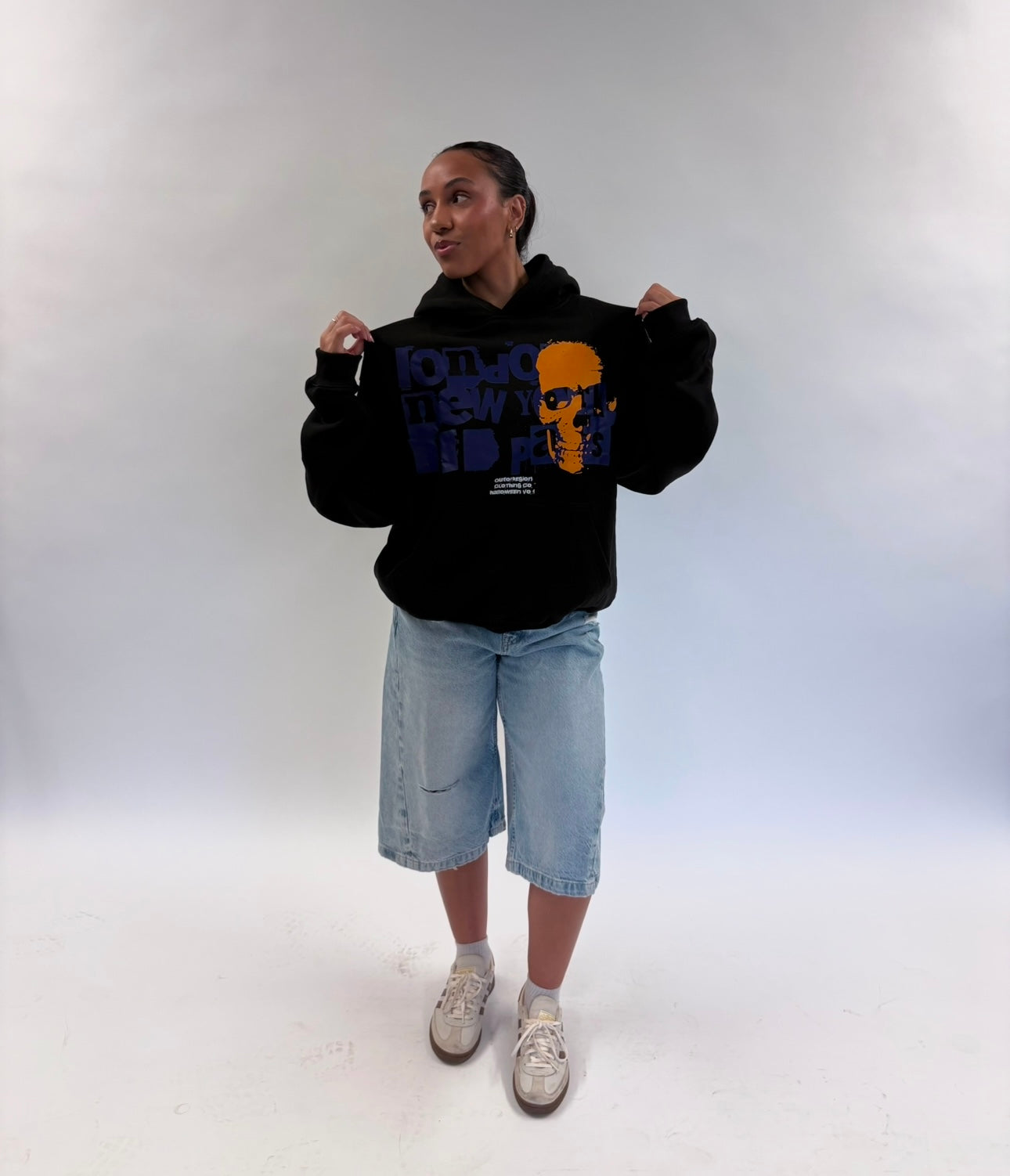OUTOFREGION Halloween edition heavyweight cotton hoodie