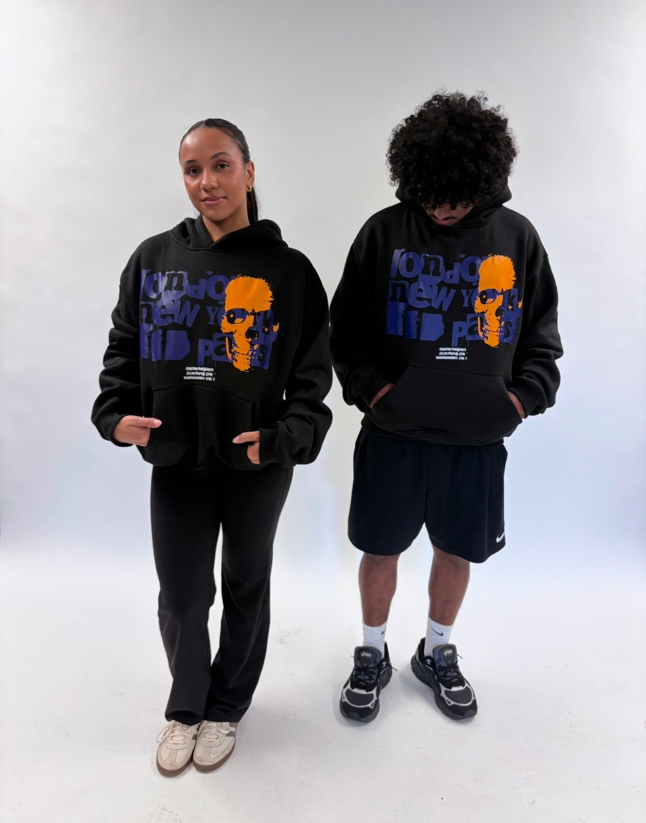 OUTOFREGION Halloween edition heavyweight cotton hoodie